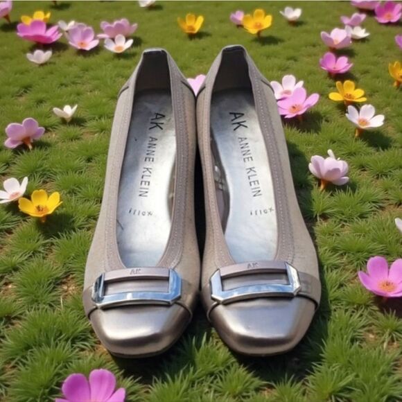 New Ak Anne Klein iflex Flat Shoes - Picture 1 of 10